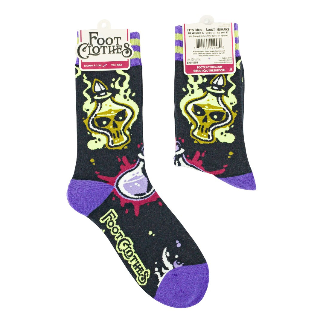 Vile Vials Crew Socks