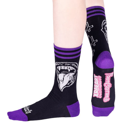 Bite Me Bitch Crew Socks - FootClothes