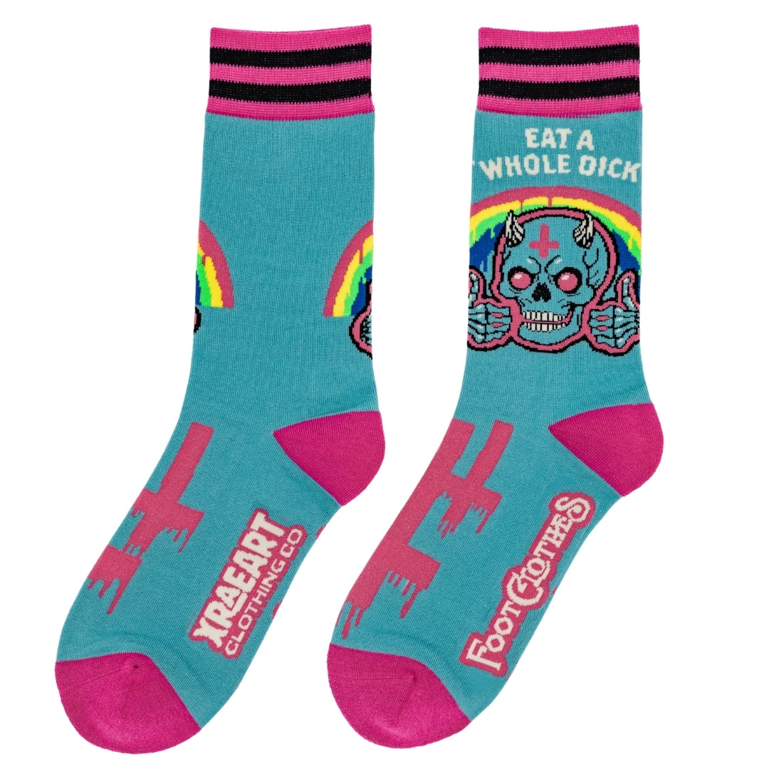 Friendly Advice Crew Socks - FootClothes
