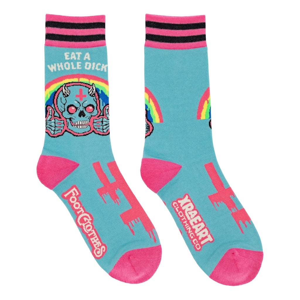 Friendly Advice Crew Socks - FootClothes