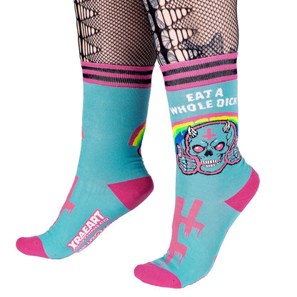 Friendly Advice Crew Socks - FootClothes
