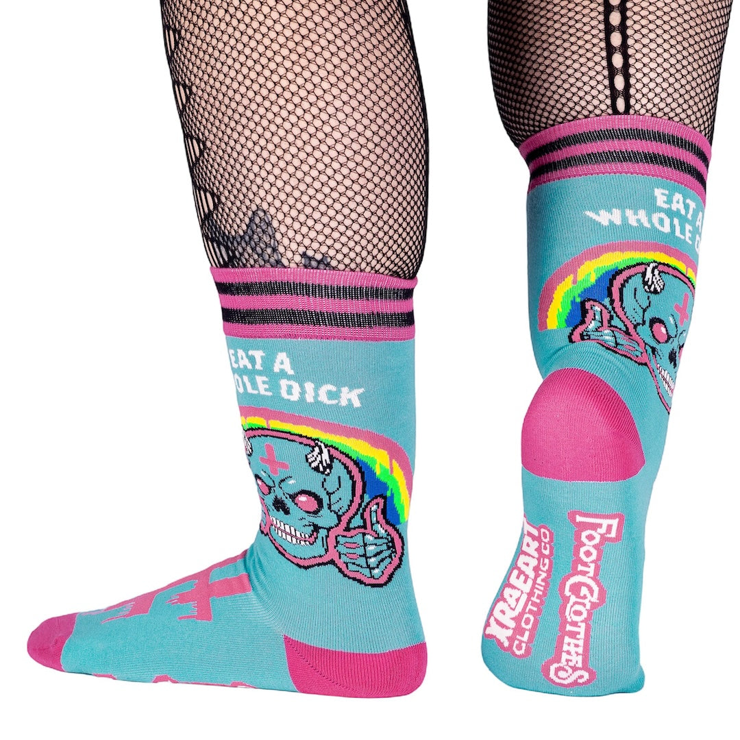 Friendly Advice Crew Socks - FootClothes