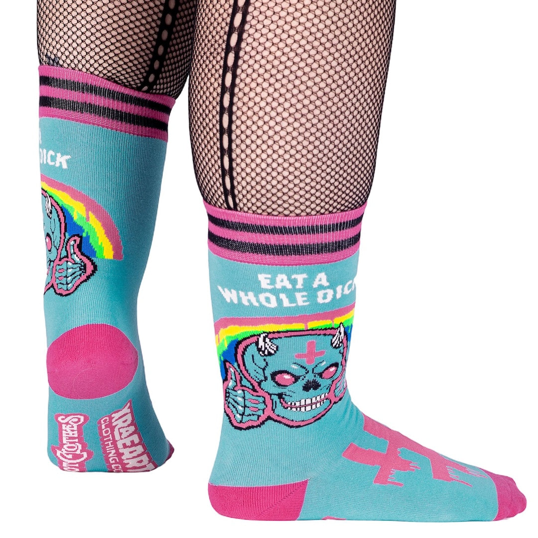 Friendly Advice Crew Socks - FootClothes