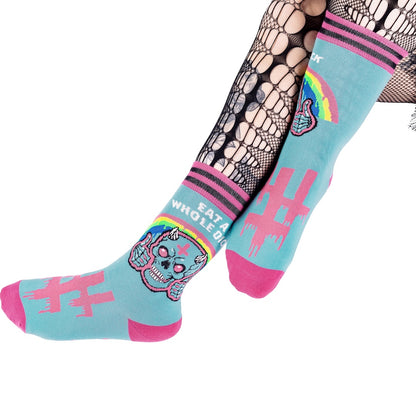 Friendly Advice Crew Socks - FootClothes