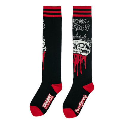 No False Kings No Idol Gods Knee High Socks - FootClothes