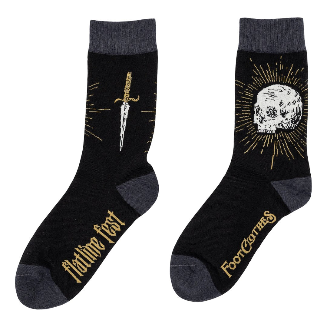 Flatline Fest Inaugural Rite Crew Socks