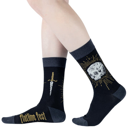 Flatline Fest Inaugural Rite Crew Socks