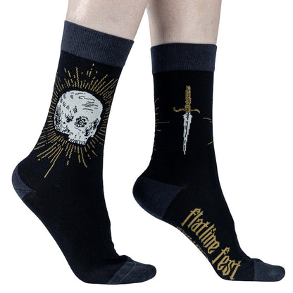 Flatline Fest Inaugural Rite Crew Socks