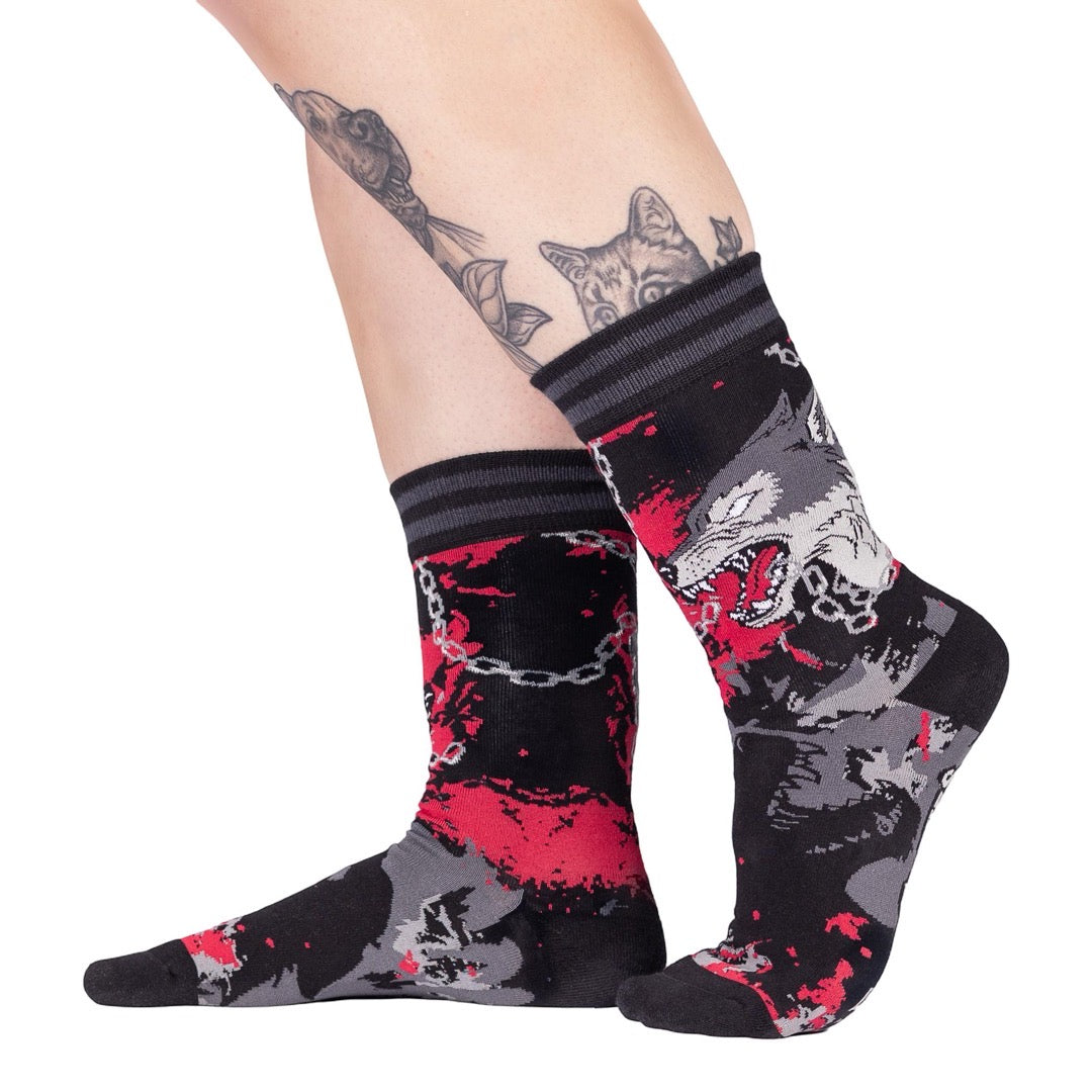 Ungovernable Crew Sock Pack | 5 Designs - FootClothes