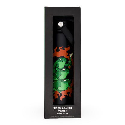 LIMITED Frogs Against Fascism Water Bottle