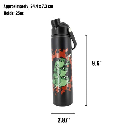 LIMITED Frogs Against Fascism Water Bottle