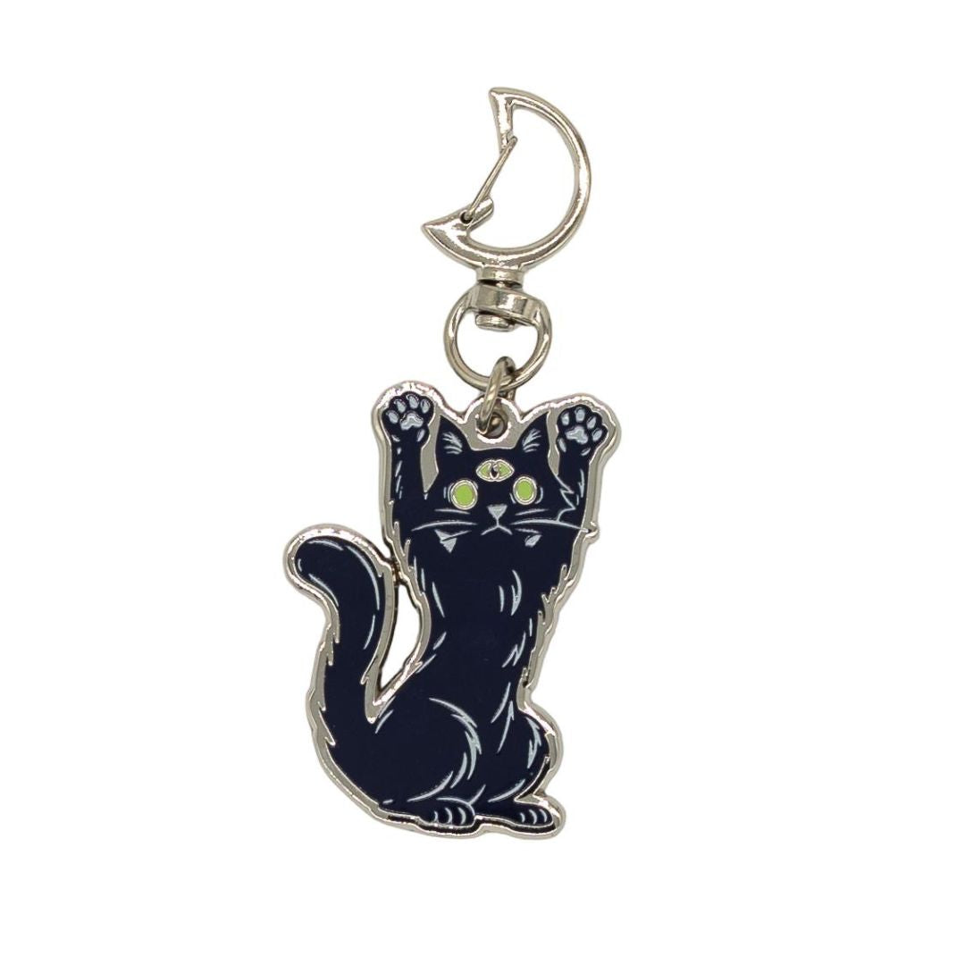 Scaredy Cat Keychain