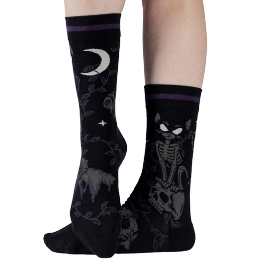 Meowmento Mori Crew Socks