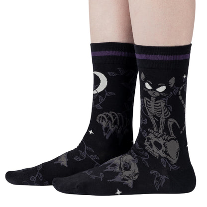 Meowmento Mori Crew Socks