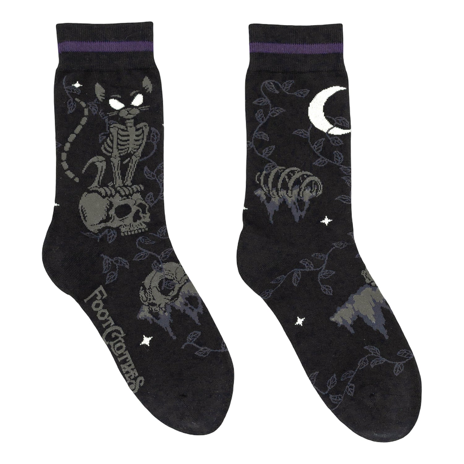 Meowmento Mori Crew Socks - FootClothes