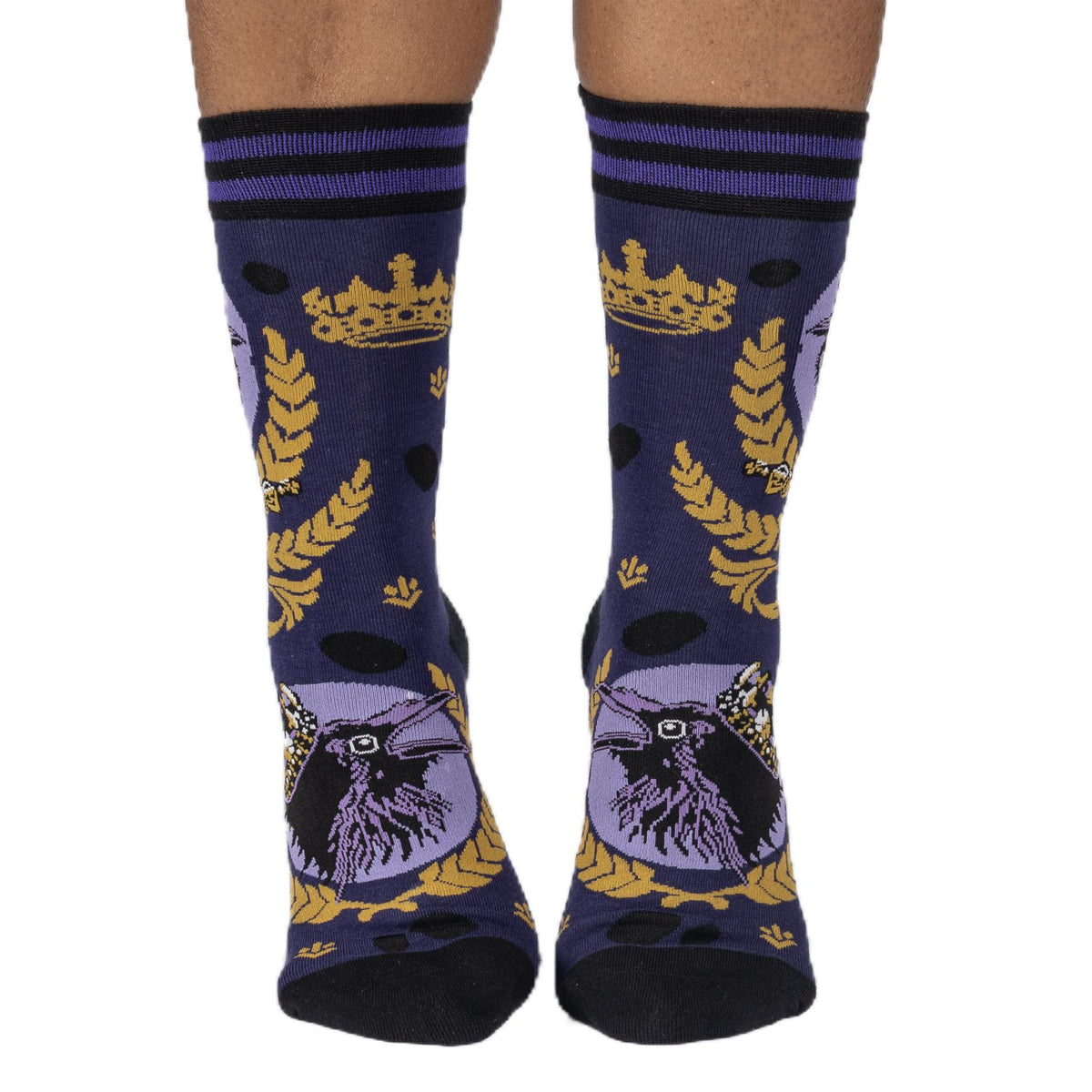 Royal Ravens Crew Socks