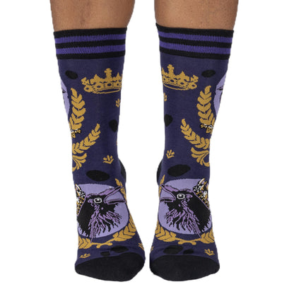 Royal Ravens Crew Socks