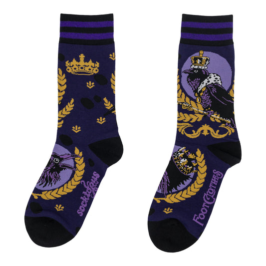 Royal Ravens Crew Socks