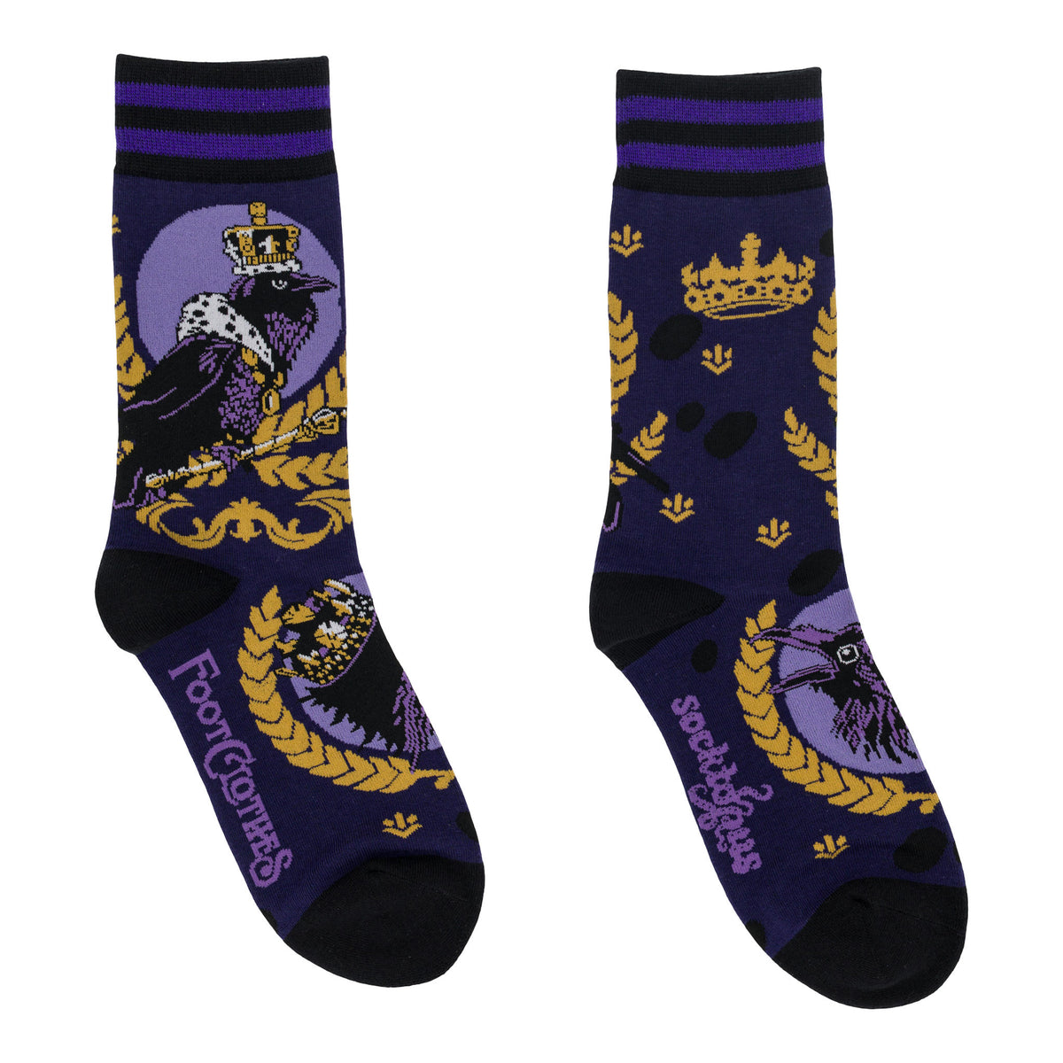 Royal Ravens Crew Socks