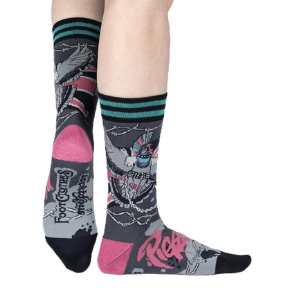 Punk Pigeon Crew Socks