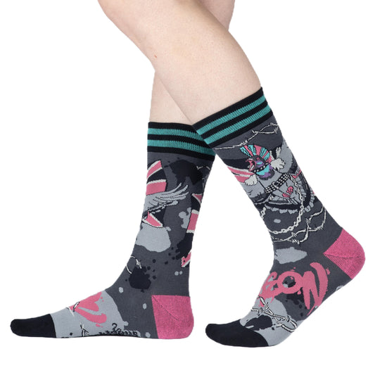 Punk Pigeon Crew Socks