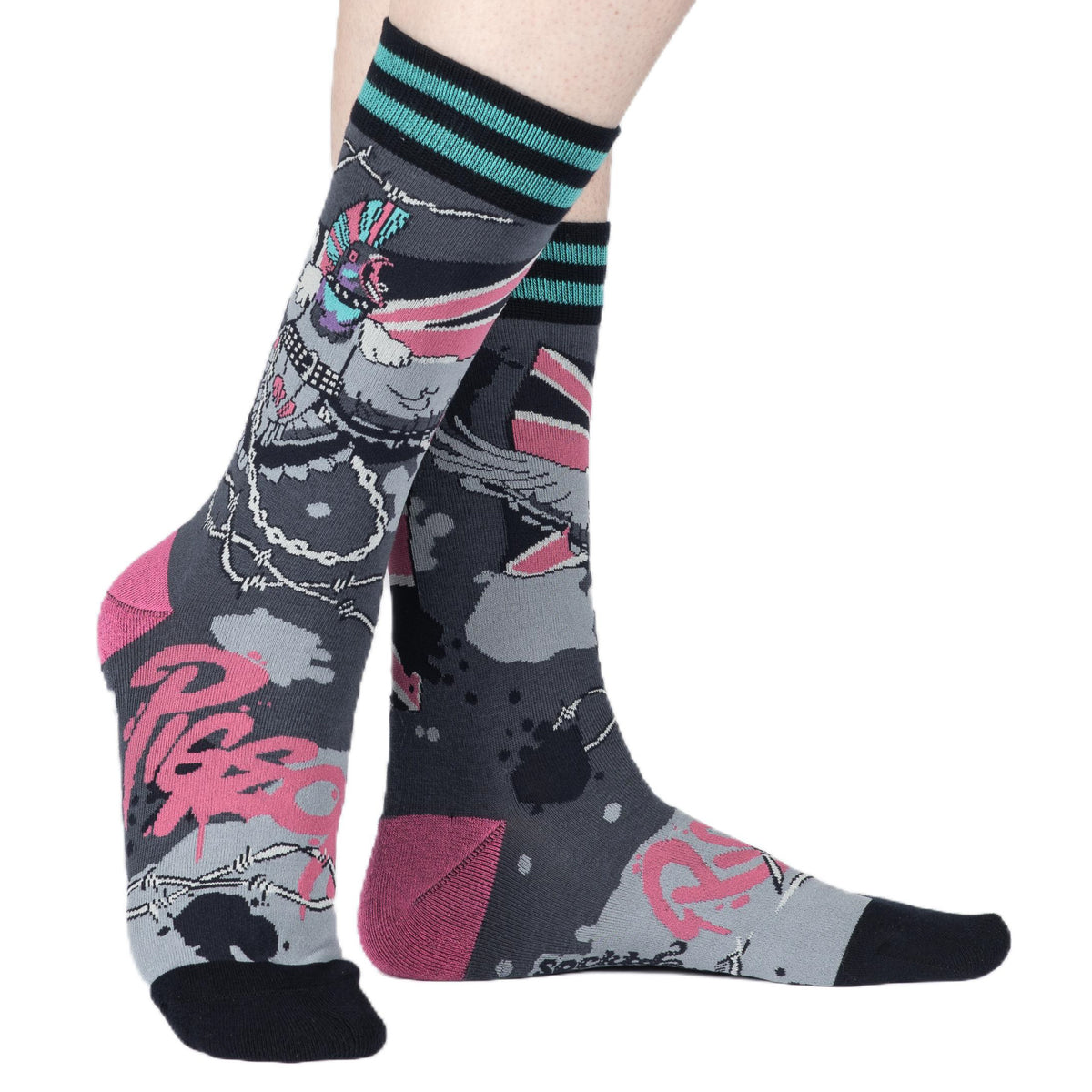 Punk Pigeon Crew Socks