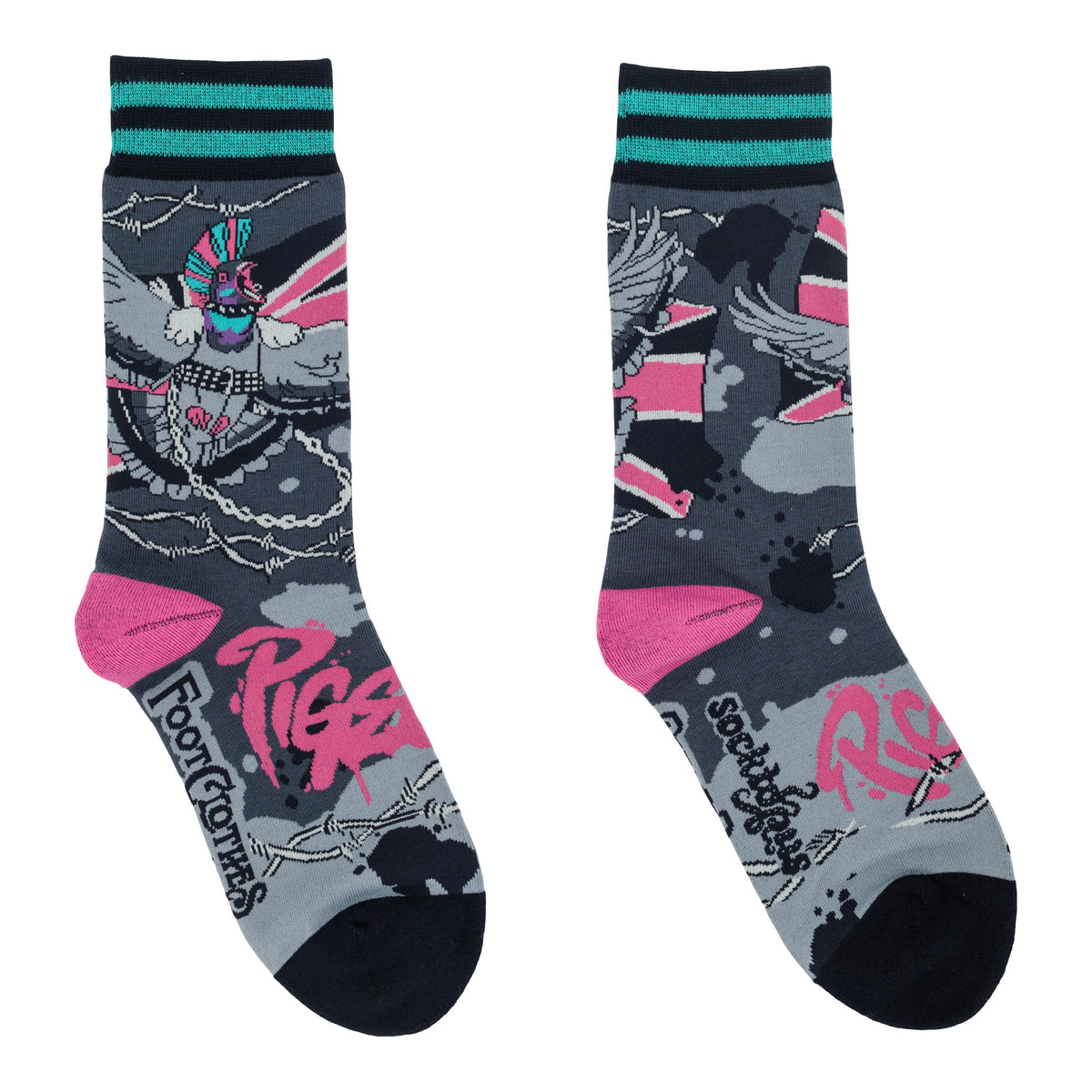 Punk Pigeon Crew Socks