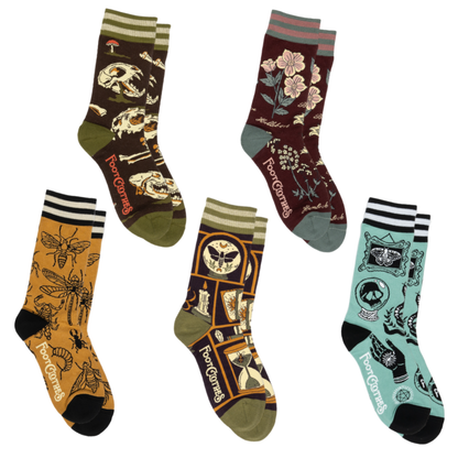 PREORDER Arcane Magic Sock Pack | 5 Designs - FootClothes