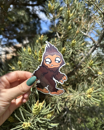 Cute Bigfoot Sticker