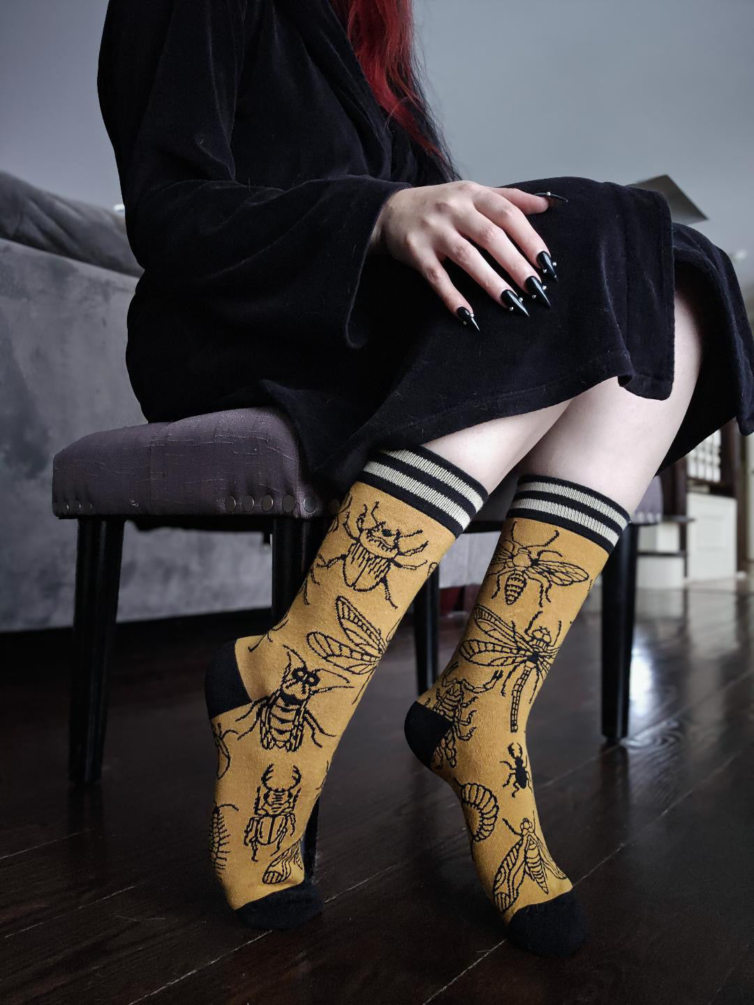Creepy Crawlies Crew Socks - FootClothes