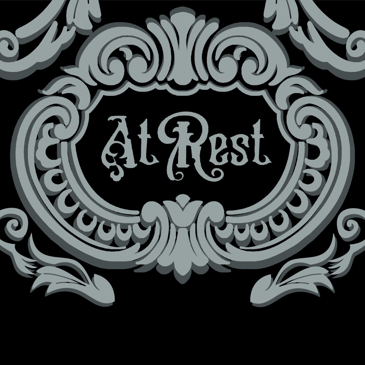 PREORDER At Rest Coffin Plaque Crew Socks - FootClothes