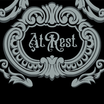 PREORDER At Rest Coffin Plaque Crew Socks - FootClothes