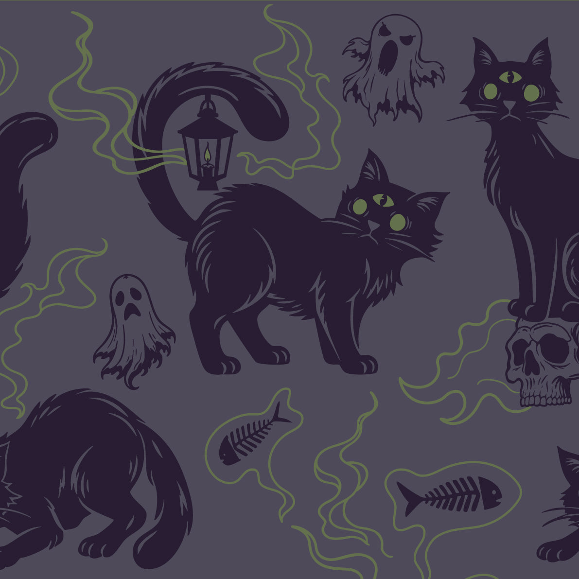 Scaredy Cats Crew Socks - FootClothes