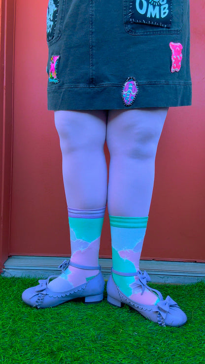 FrankenCutie Crew Socks - FootClothes