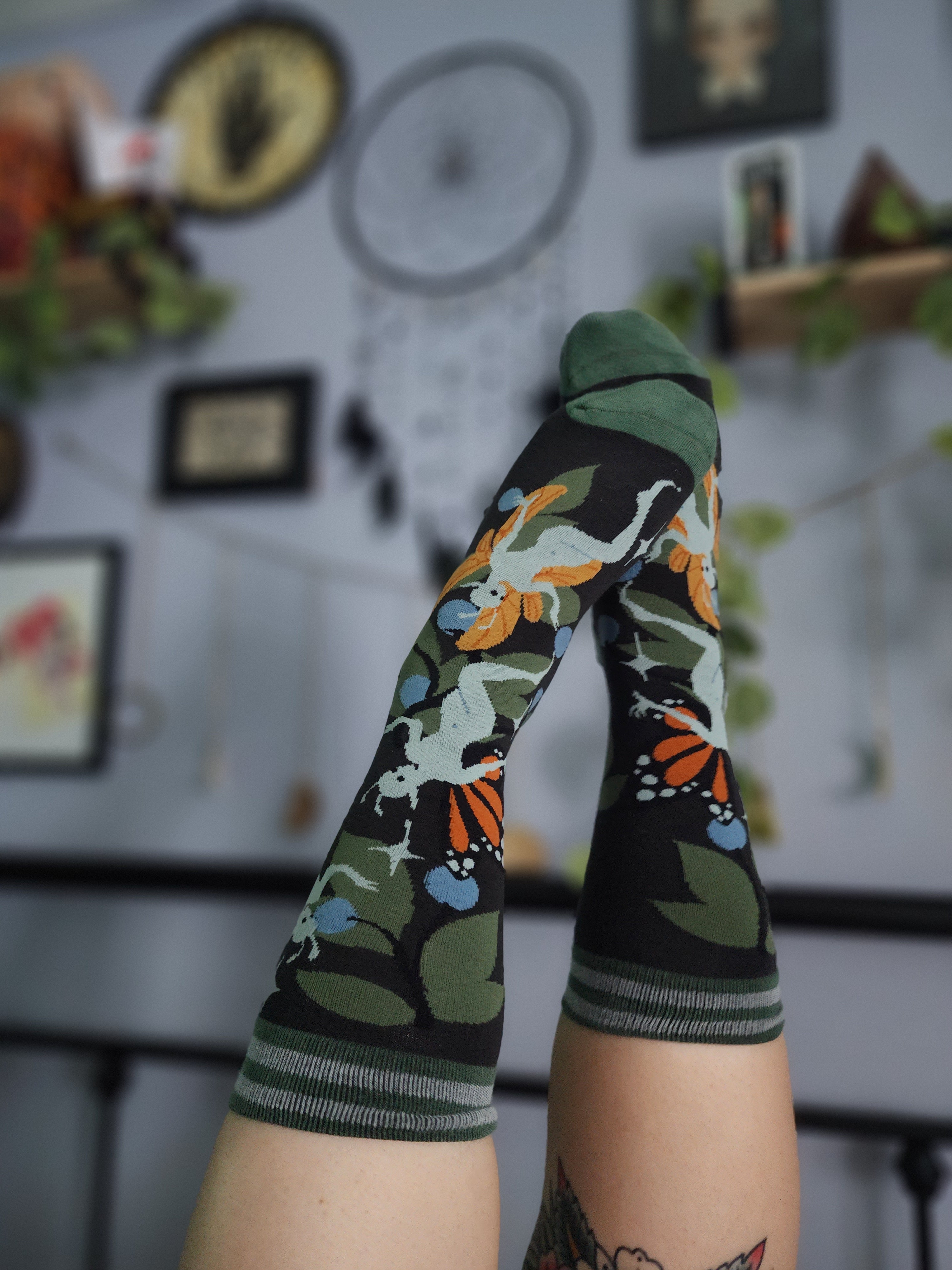 Dark Soles: Goth Crew Sock Pack | 3 Designs – FootClothes