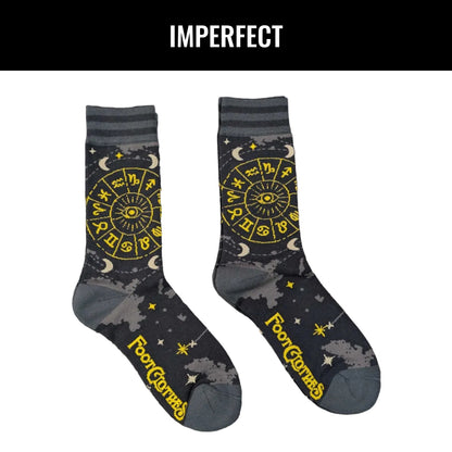 IMPERFECT Astrology Crew Socks (1 pair) - FootClothes