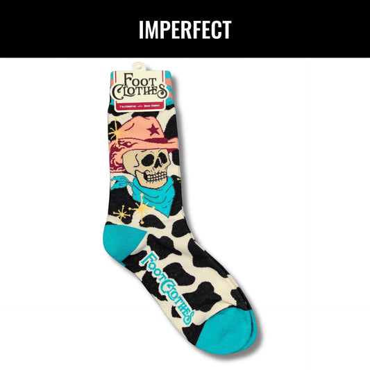 IMPERFECT Disco Cowboy Crew Socks (1 pair)