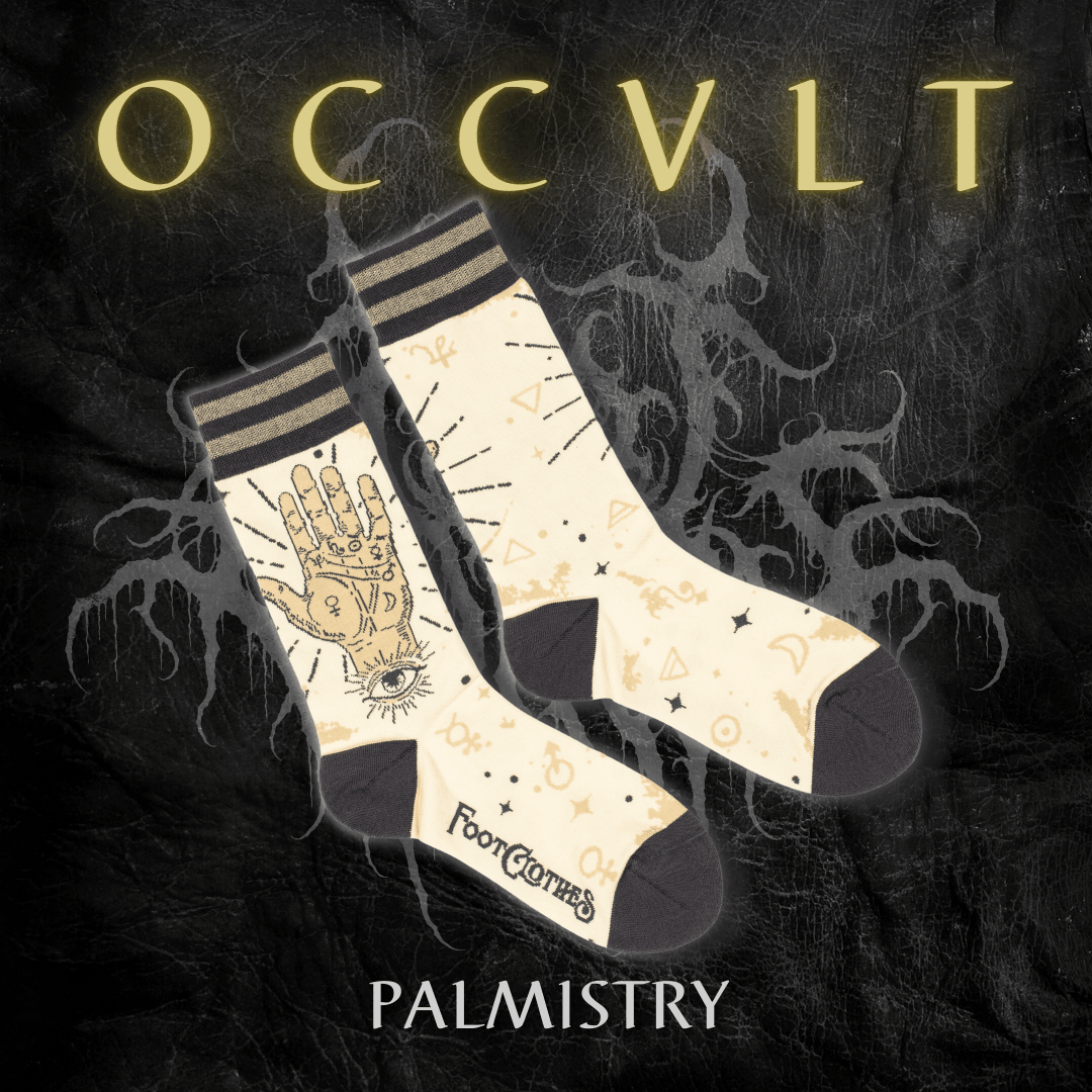 Palmistry Crew Socks - FootClothes