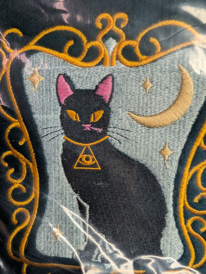 IMPERFECT Duchess Shadowfloof's Mew World Order Large Velvet Cosmetics Bag