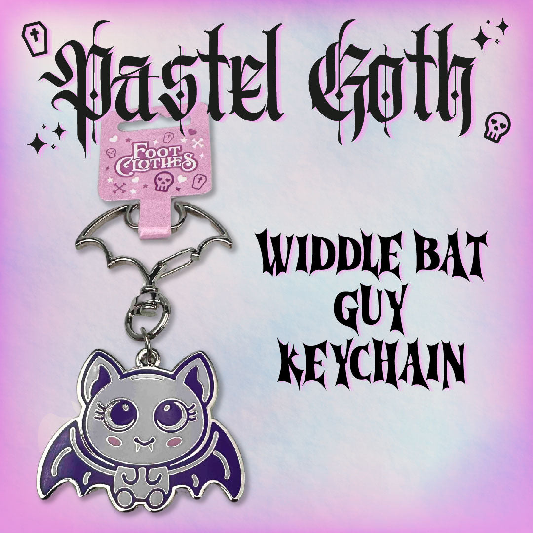 Widdle Bat Guy Keychain