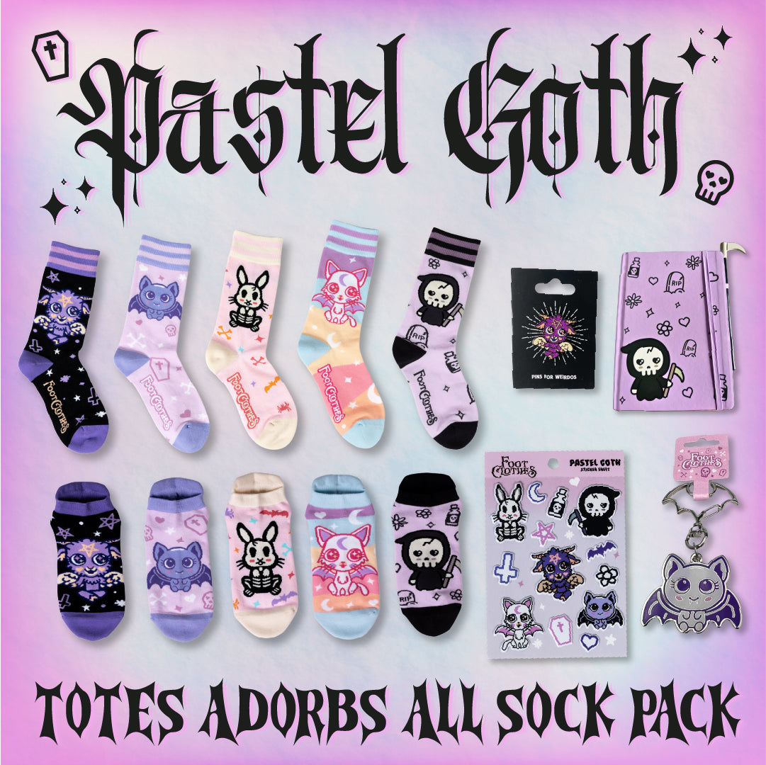 LIMITED Pastel Goth Totes Adorbs Gift Pack