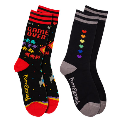 Pixelated Crew Sock Pack | 2 Designs