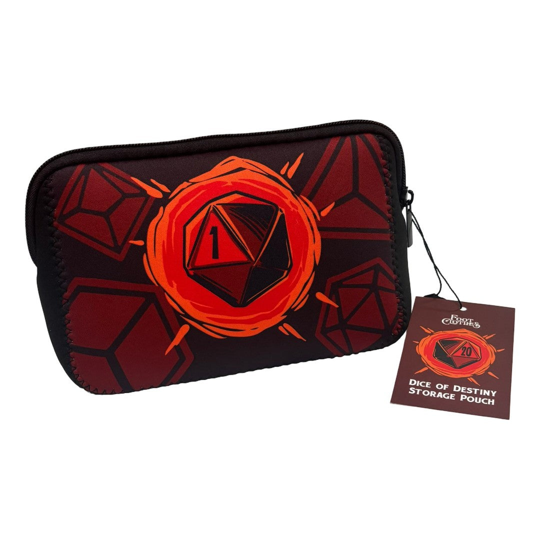LIMITED Dice of Destiny Neoprene Zip Pouch