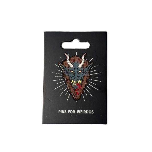 PREORDER Krampus Hard Enamel Pin