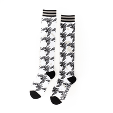 Load image into Gallery viewer, Batstooth Knee High Socks - FootClothes
