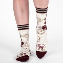 Load image into Gallery viewer, Dapper Goat Man Crew Socks - FootClothes
