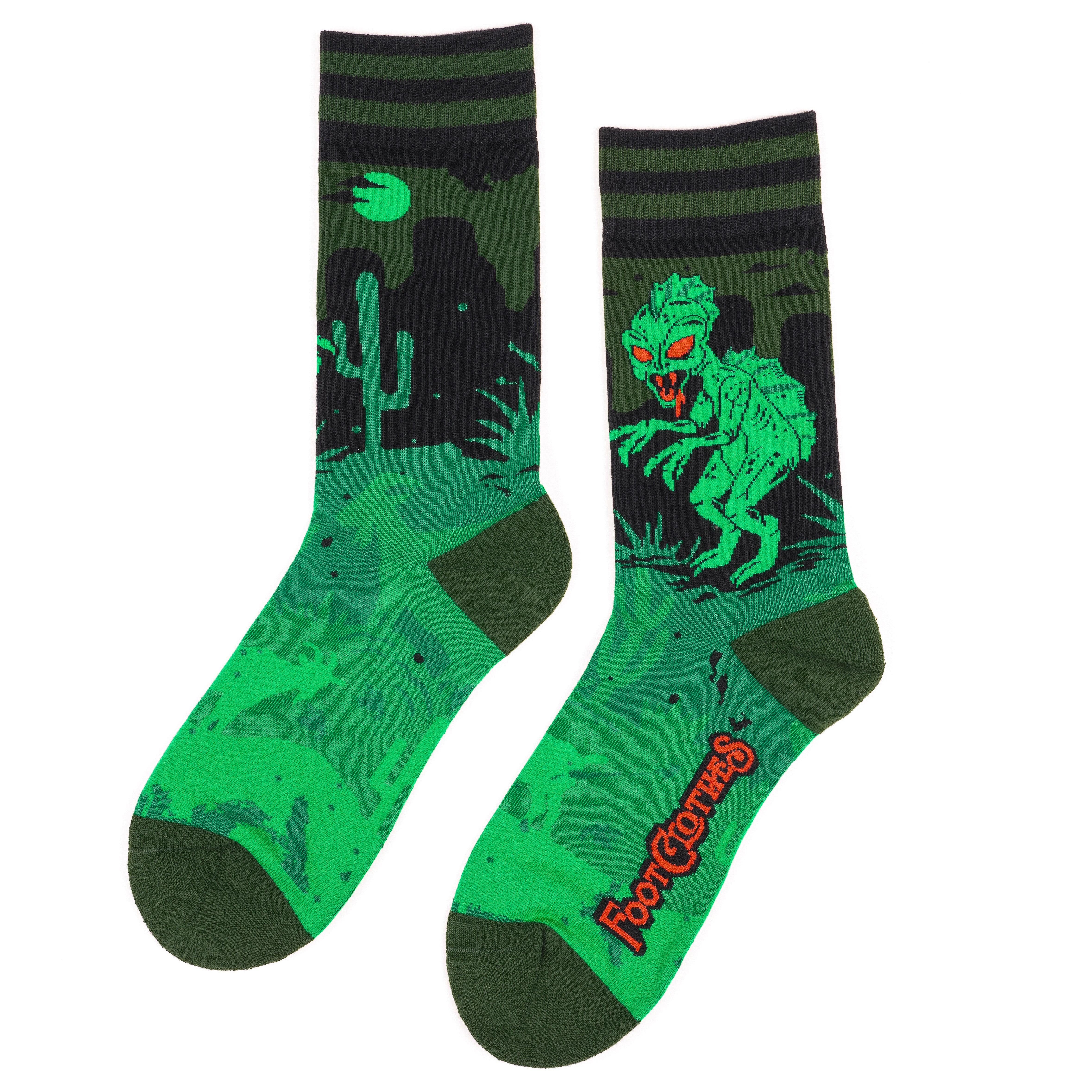 El Chupacabra Crew Socks | FootClothes | Socks | 2102