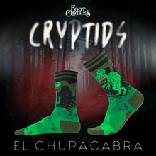 Load image into Gallery viewer, El Chupacabra Crew Socks - FootClothes

