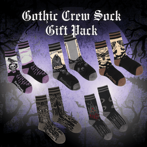 Gothic Crew Sock Gift Pack | 5 Designs - FootClothes