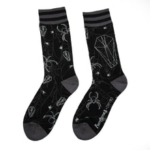Load image into Gallery viewer, I Just Really Like Spiders, OK? FootClothes x DWYBO Crew Socks - FootClothes
